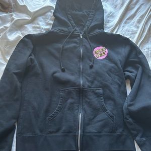 Santa Cruz Skateboards Full Zip Hoodie